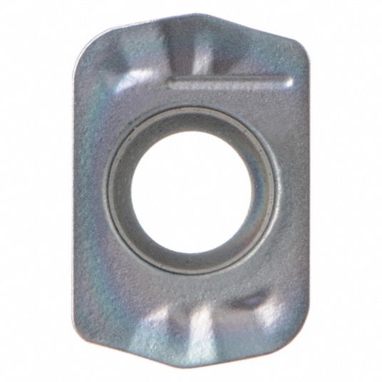KYOCERA Rectangle Milling Insert: 0.165 in Inscribed Circle, 0.0394 in  Corner Radius, 0.086 in Thick