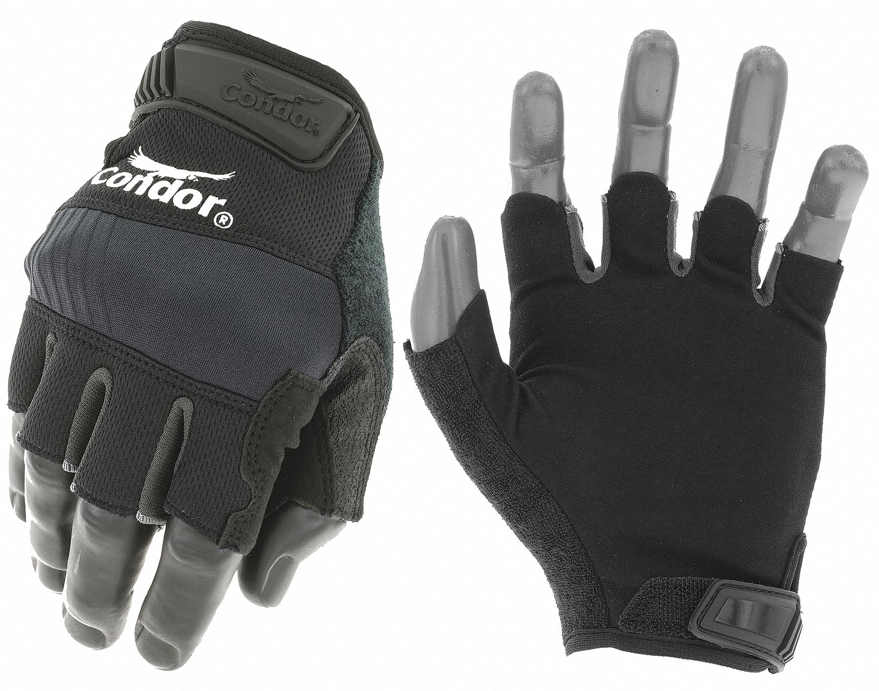 CONDOR Mechanics Gloves L ( 10 ), Mechanics Glove, Fingerless