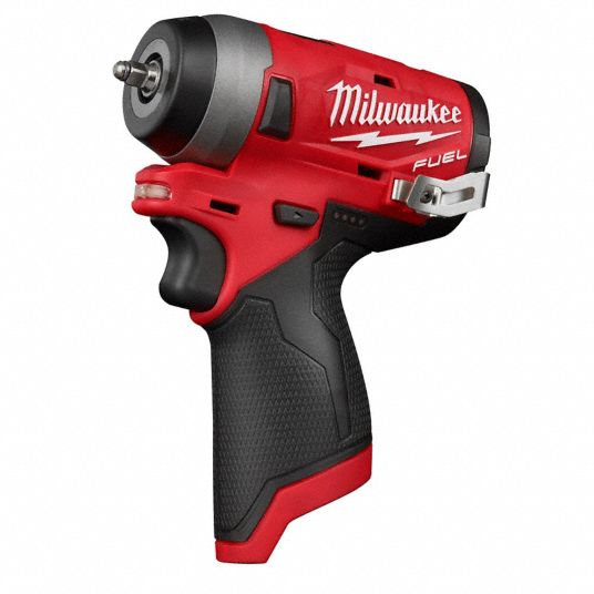 Impact Wrench: 1/4 in Square Drive Size, 100 ft-lb Fastening Torque, 100  ft-lb Breakaway Torque