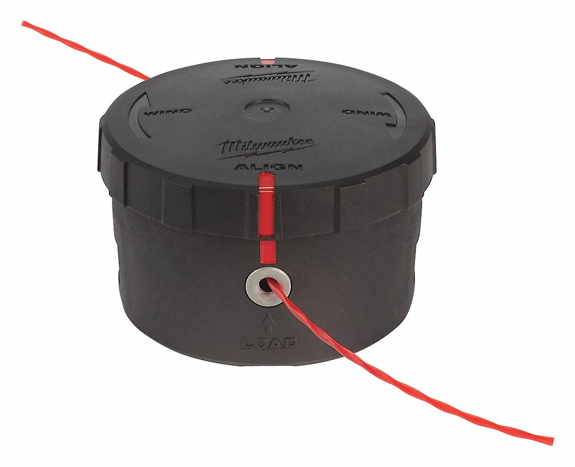 MILWAUKEE String Trimmer Head, 23/4"L, 4.313" dia. 488F0649162714