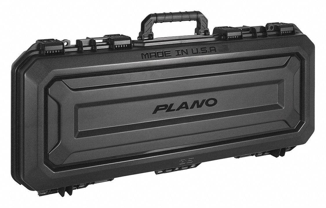 PLANO MOLDING, Black, Polypropylene, Gun Case - 488F15