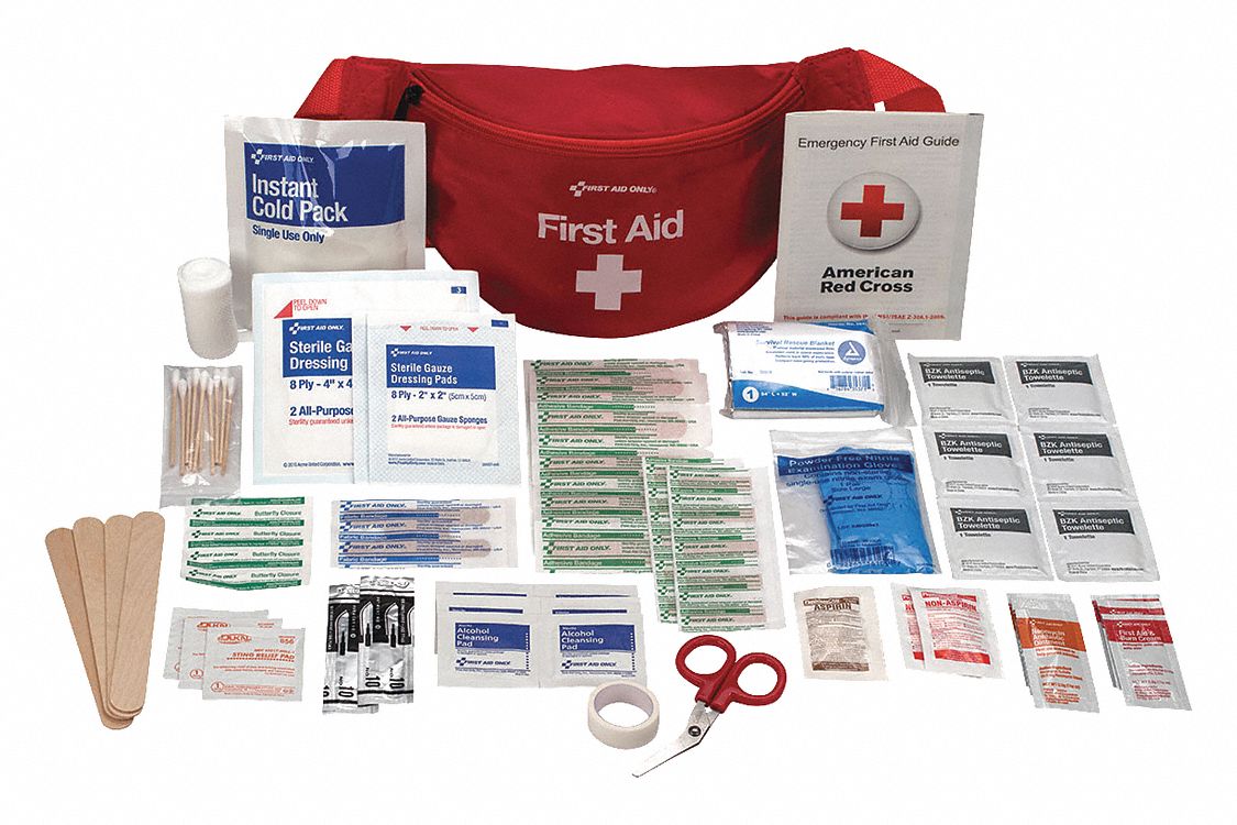 Industrial, 5 People Served per Kit, First Aid Kit - 488G51|59475 ...