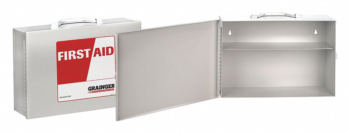 Empty First Aid Cabinet,Wall Mount,White