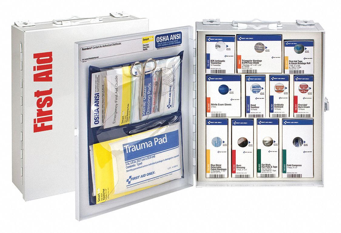 First Aid Kits & Cabinets