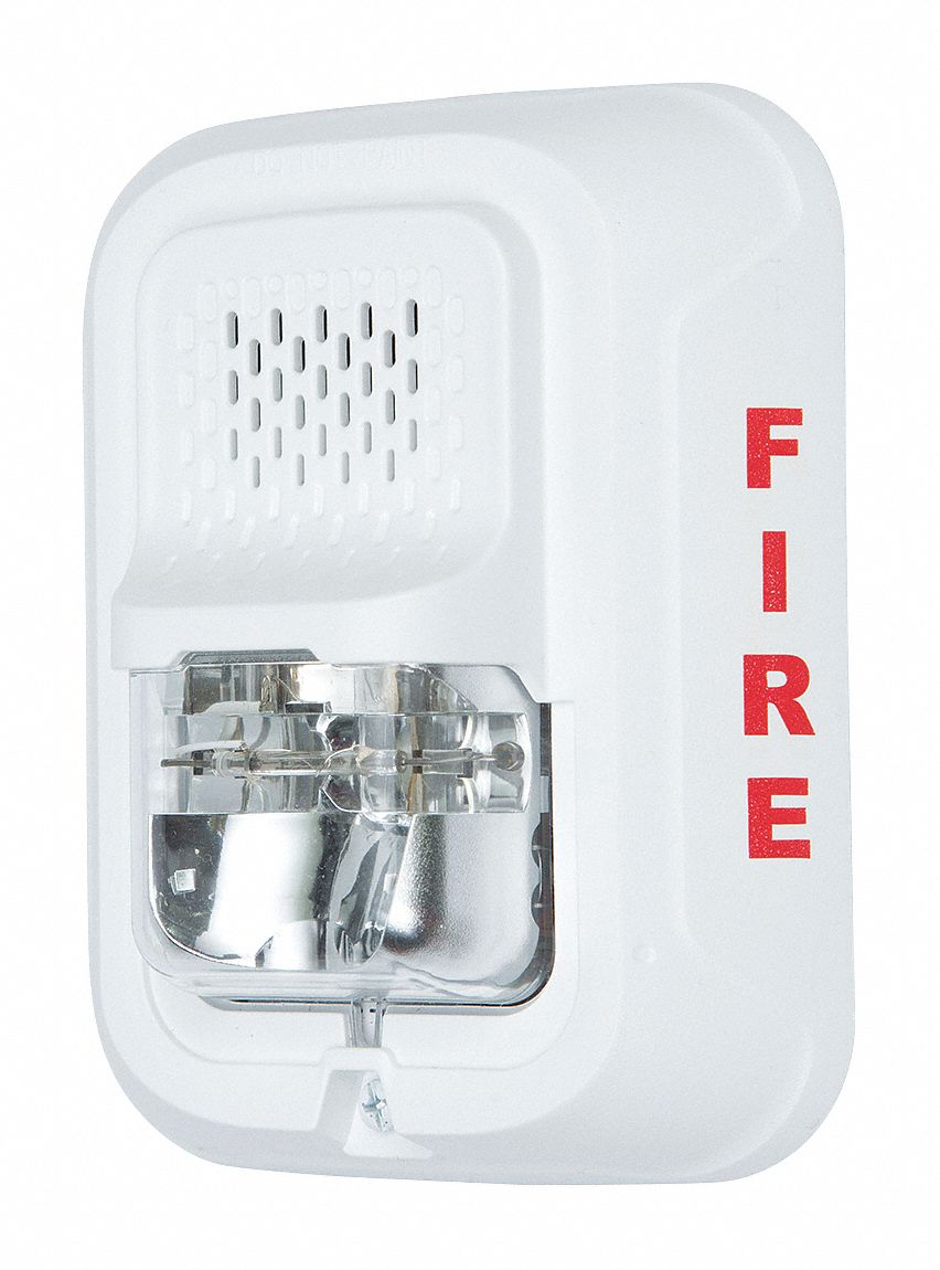 Horn Strobe Marked Fire Wall Or Ceiling