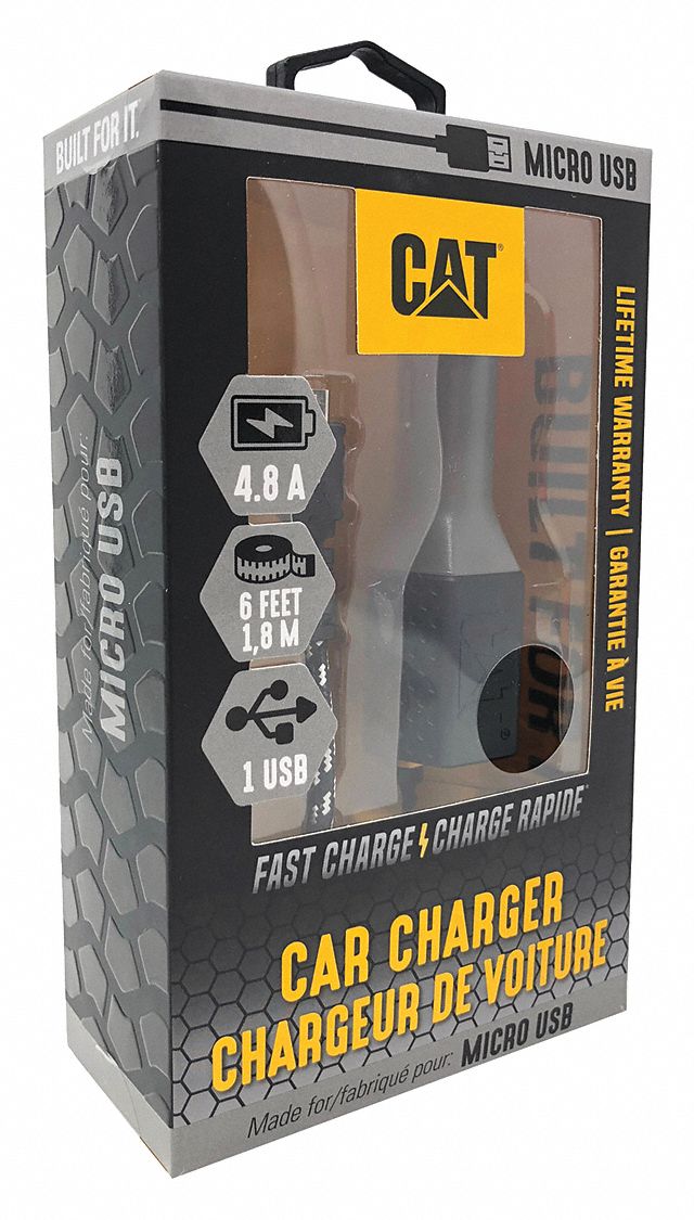 USB Car Charger Charges Up To 2 Devices