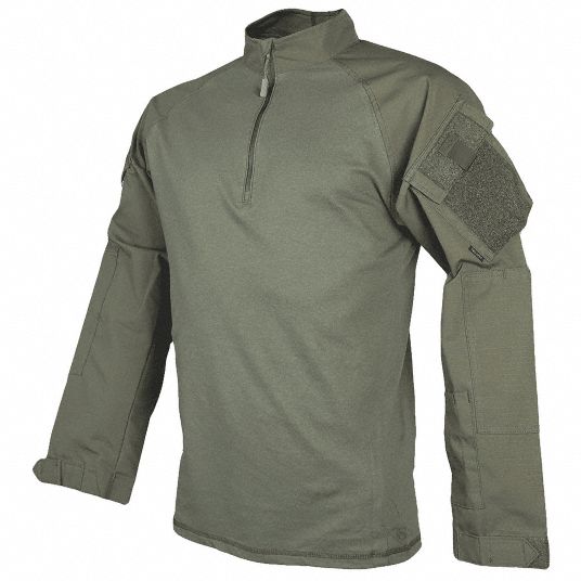 TRU-SPEC Combat Shirt, XL Size, Ranger Green - 488P06|2514 - Grainger