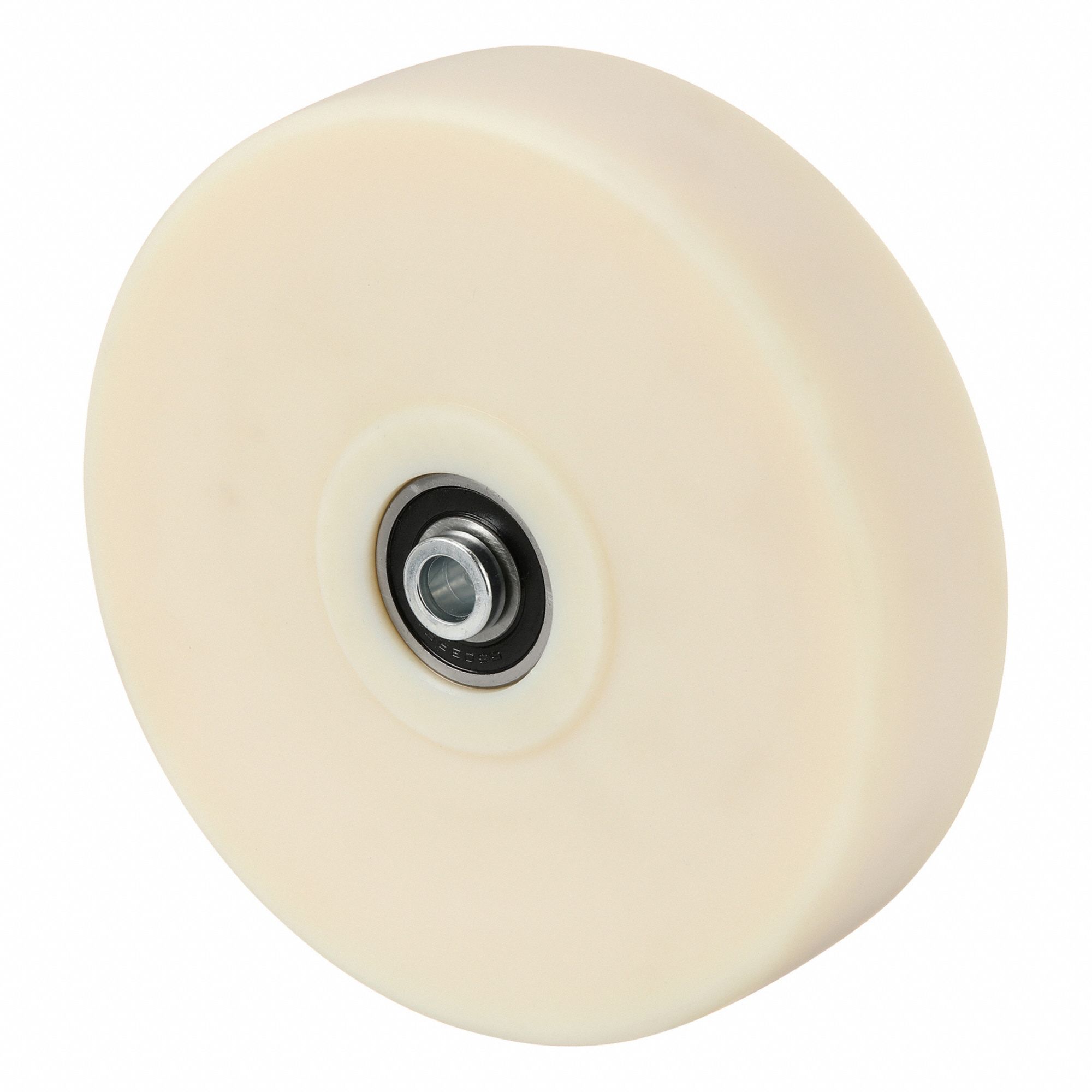 Caster Wheel: 8 in Wheel Dia., 2 in Wheel Wd, Nylon, 3, 000 lb Load Rating, Std