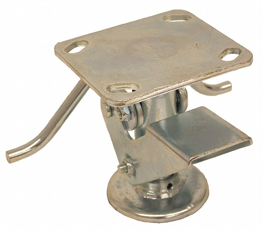 GRAINGER APPROVED General Purpose Floor Lock For 5 in Wheel Dia., 5 3/