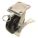 KINGPINLESS PLATE CASTER, 6 IN WHEEL DIAMETER, 1200 LB, 7½ IN MOUNTING H, PHENOLIC