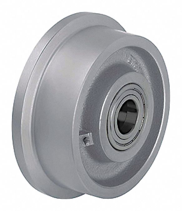 SINGLE FLANGE TRACK WHEEL,7-1/8"