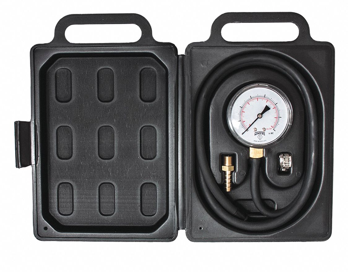 LOW PRESSURE GAS TEST KIT,0 TO 100