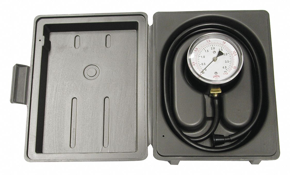 low pressure test gauge