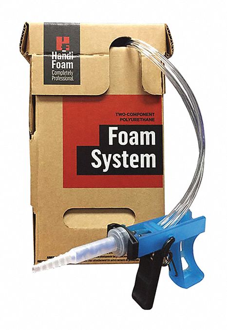 Insulating Spray Foam Insulation Kit 4 Lb Two Cylinders Indoor   489K17 AW01