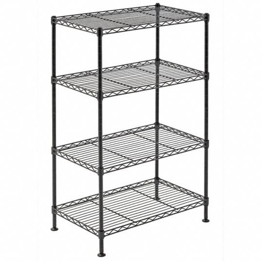 SANDUSKY, Starter, 20 in x 12 in, Wire Shelving Unit 489K46WS201232