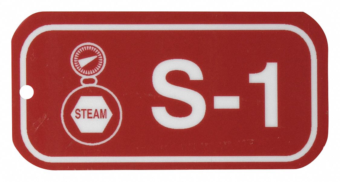 Lockout Tag: None/ No Header, S-1, Polystyrene, English, Plastic