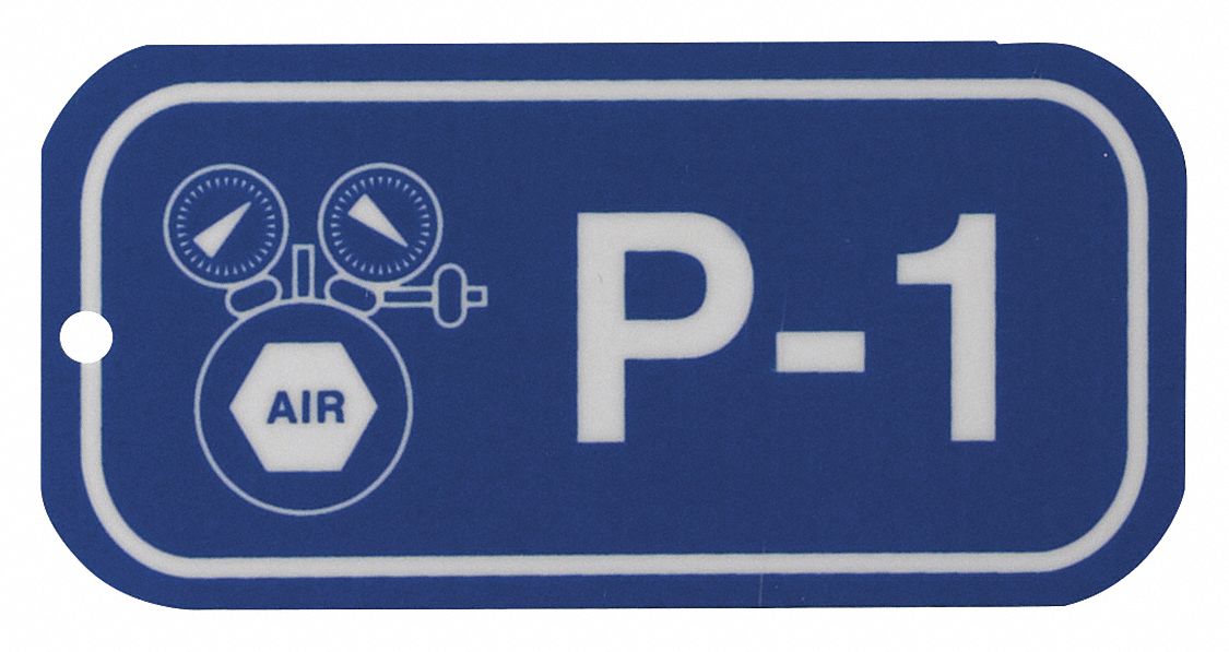 Lockout Tag: None/ No Header, P-1, Polystyrene, English, Plastic