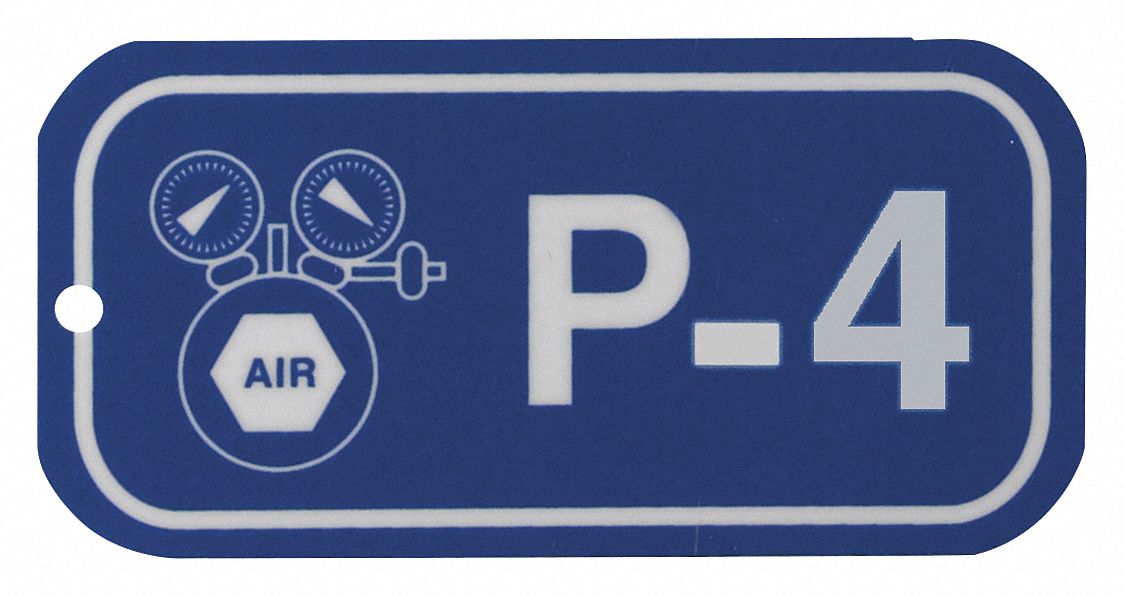 Lockout Tag: None/ No Header, P-4, Polystyrene, English, Plastic