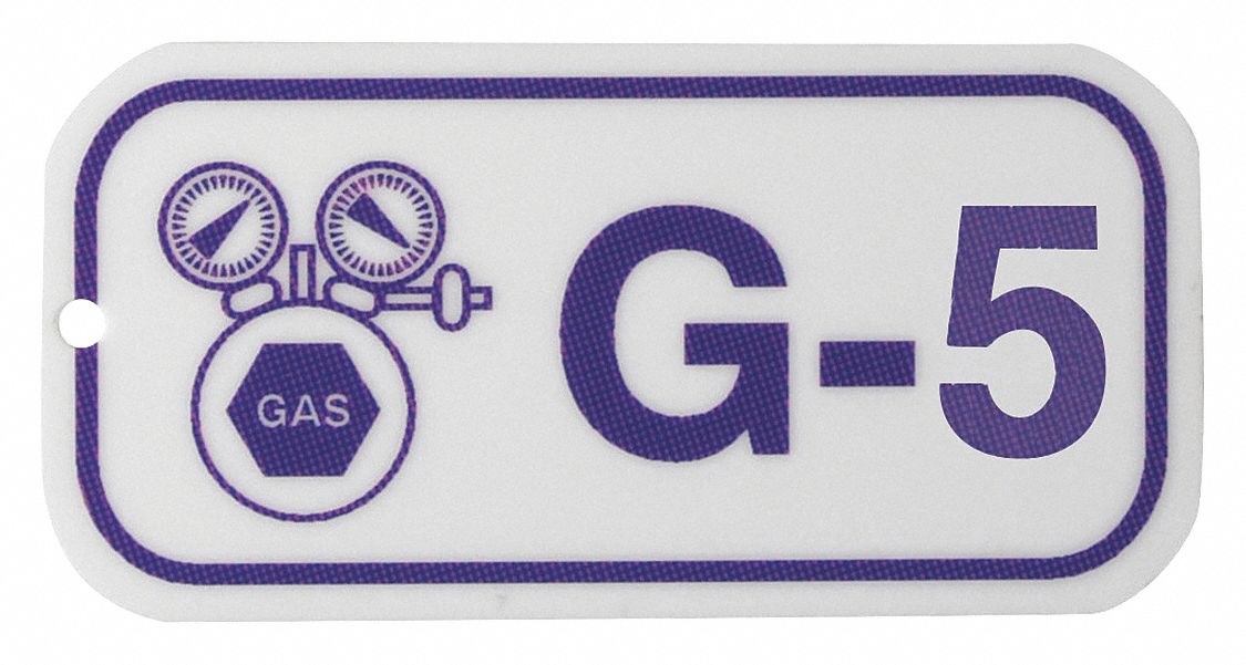 Lockout Tag: None/ No Header, G-5, Polystyrene, English, Plastic