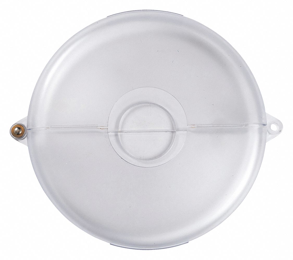 Gate Valve Lockout: Hinged, For 10 in Max Hand Wheel Dia, For 6 1/2 in Min Hand Wheel Dia