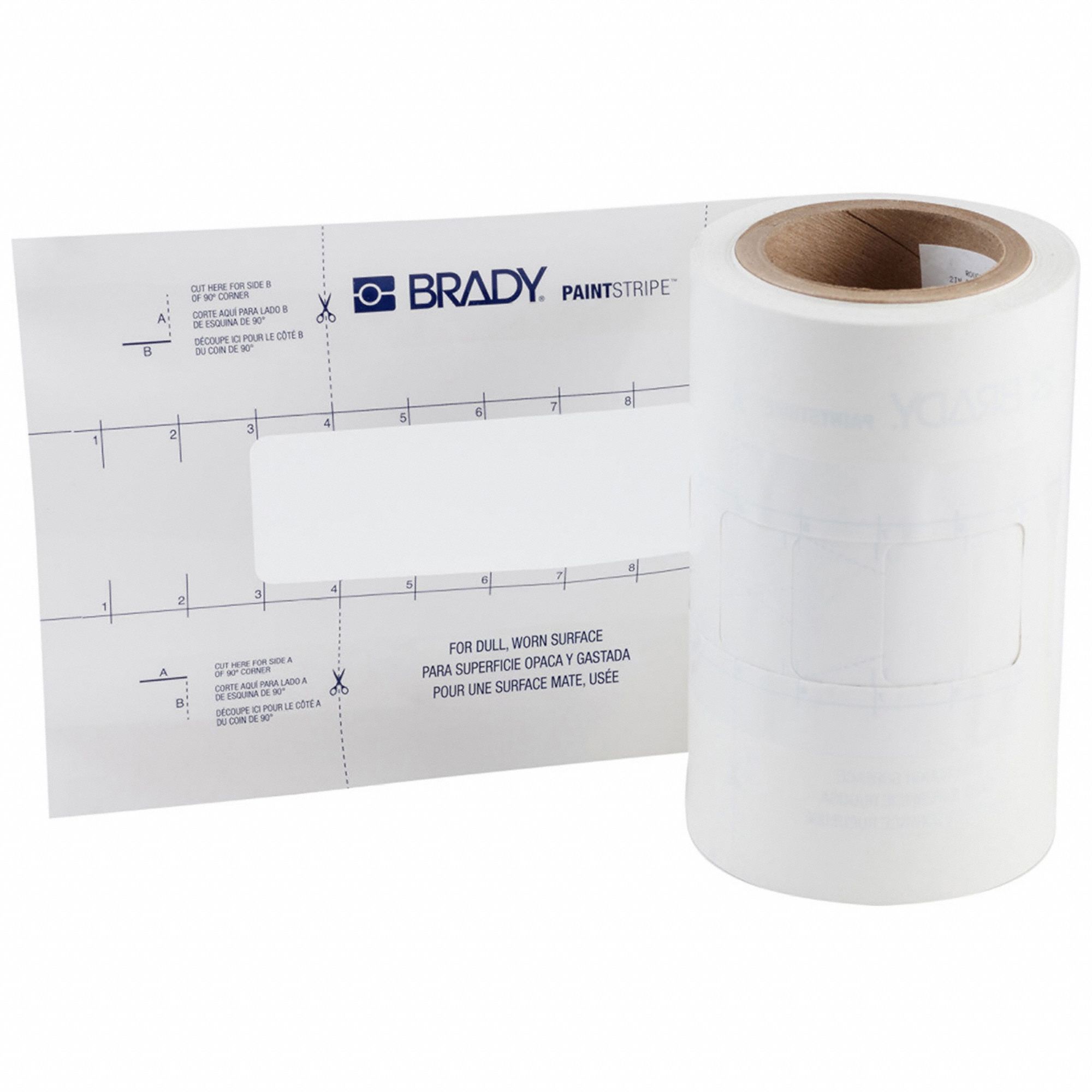 Dashed Line, Polyester, Individual Stencil - 489N57|148812 - Grainger