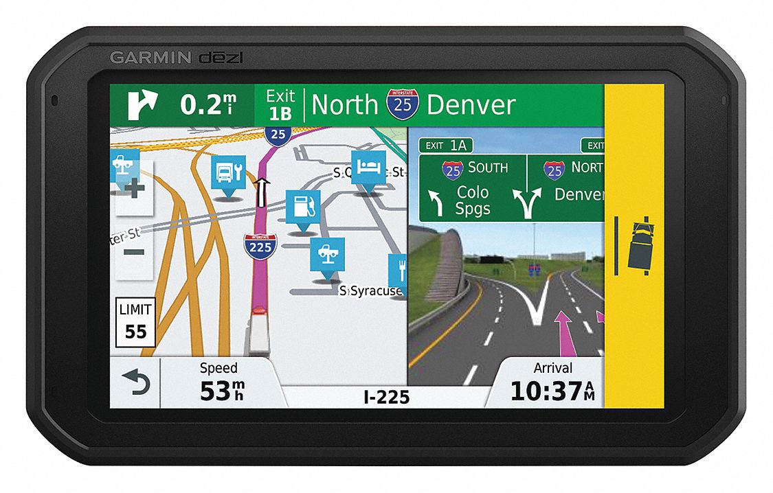 GARMIN 8.6 in" x 2.0 in" x 6.1 in" GPS Navigation System, Black