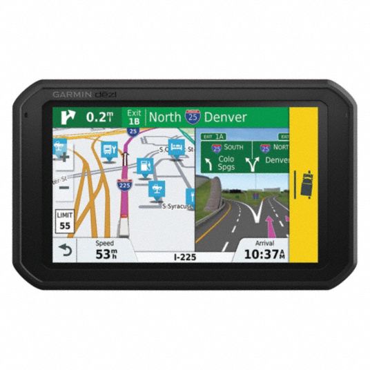 GARMIN, Suction Cup, LCD, GPS Navigation Unit - 489N71|DEZL785LMT ...