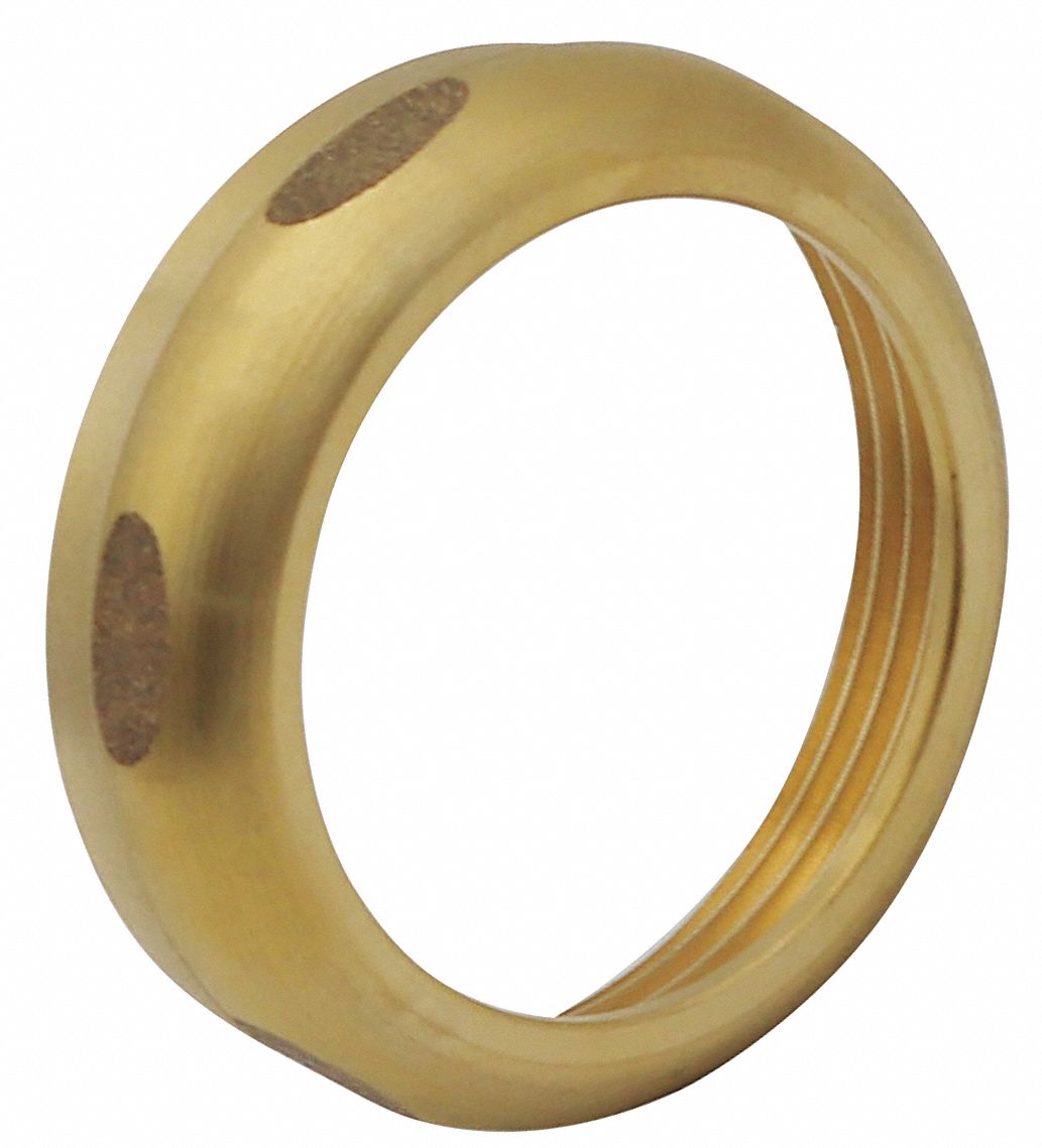 GRAINGER APPROVED SlipNut, For Use With 11/2 in Pipes 489V81GTU1529 Grainger