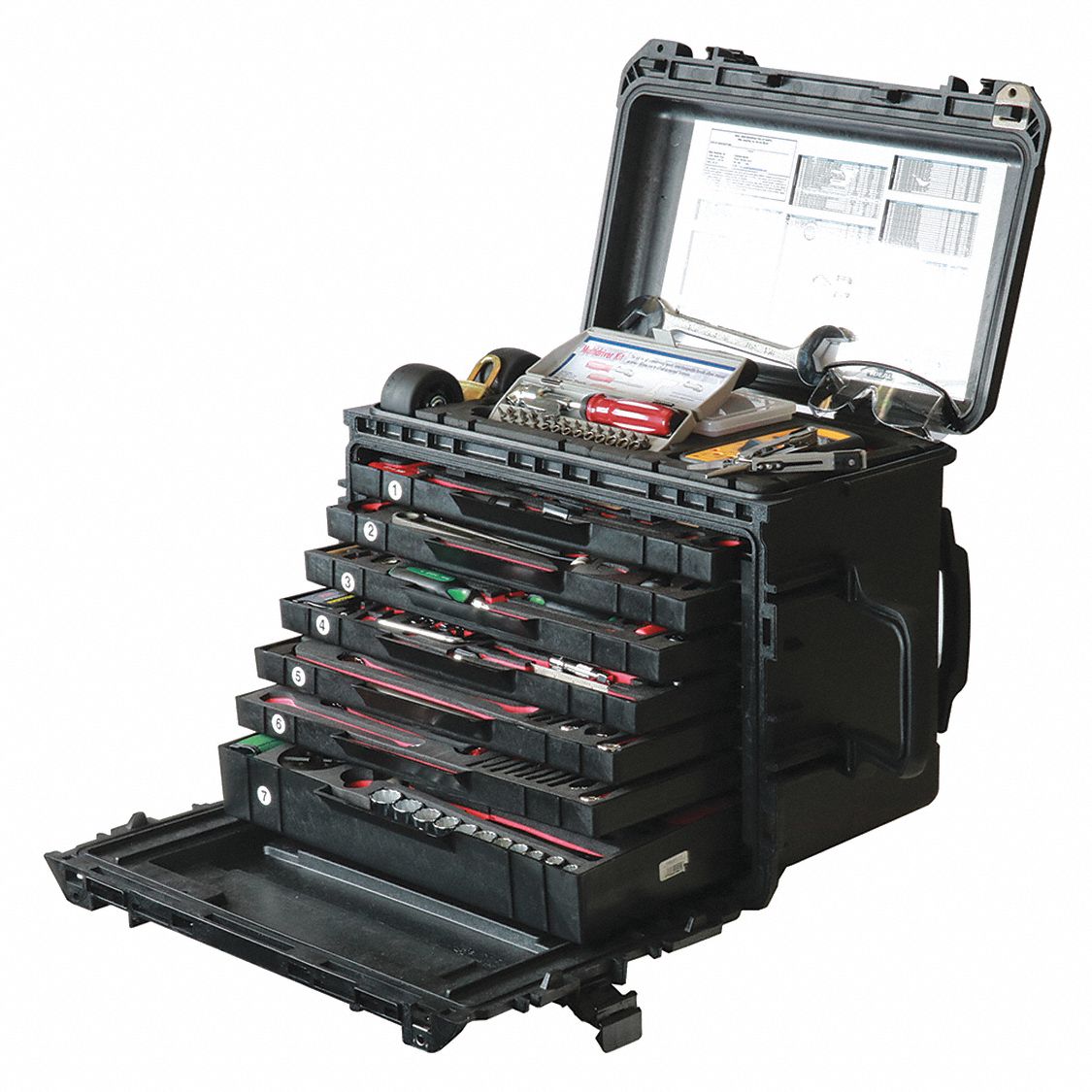 SK PROFESSIONAL TOOLS, 1 Total Pcs, Metric/SAE, Master Tool Set