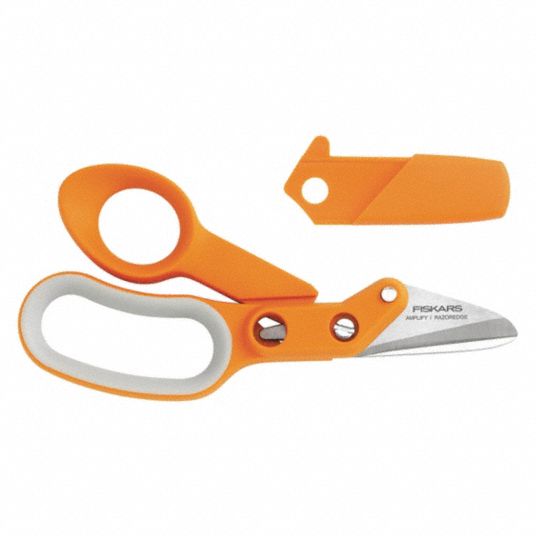 FISKARS, Right-Hand, 6 in Overall Lg, Shears - 489X61|170610-1002 ...