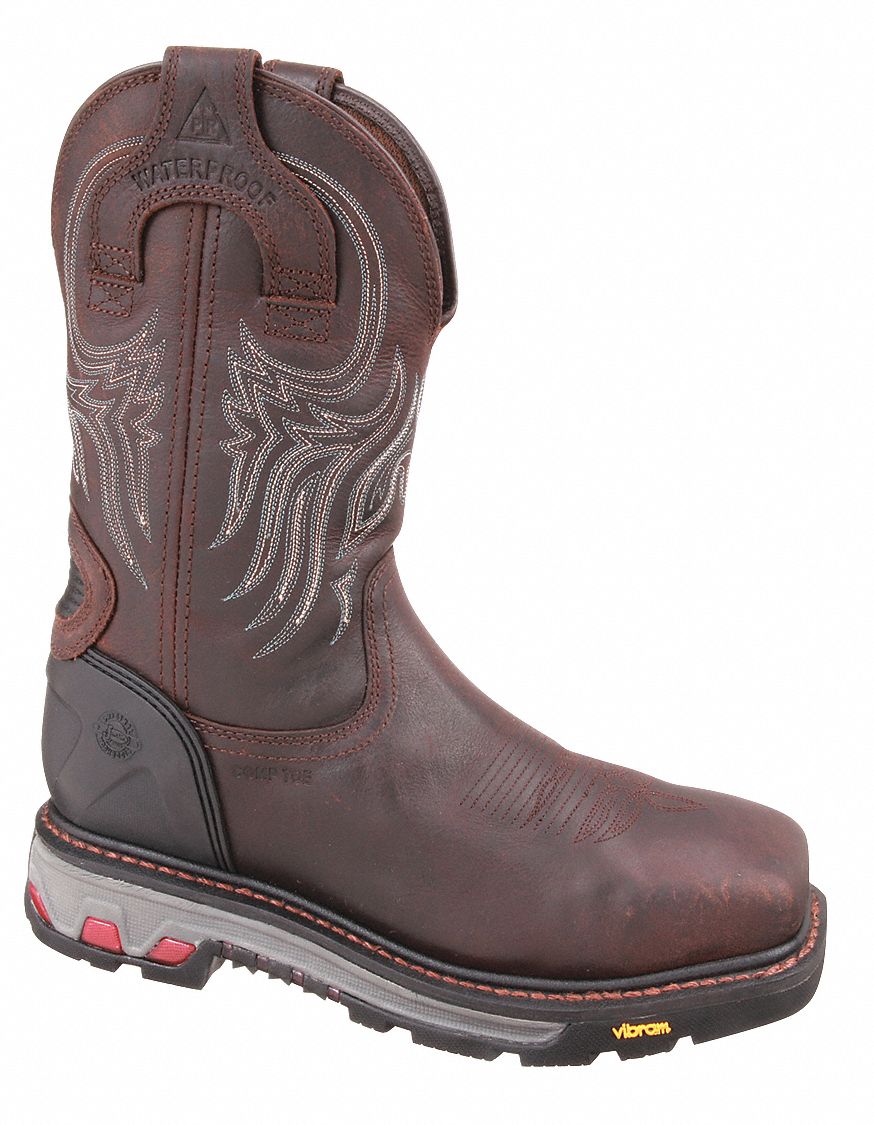 composite toe western work boots