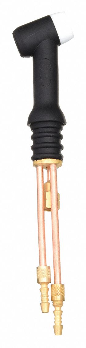 TIG TORCH BODY, 18, WATER-COOLED, 350 A, FOR 5/32 IN MAX ELECTRODE DIAMETER