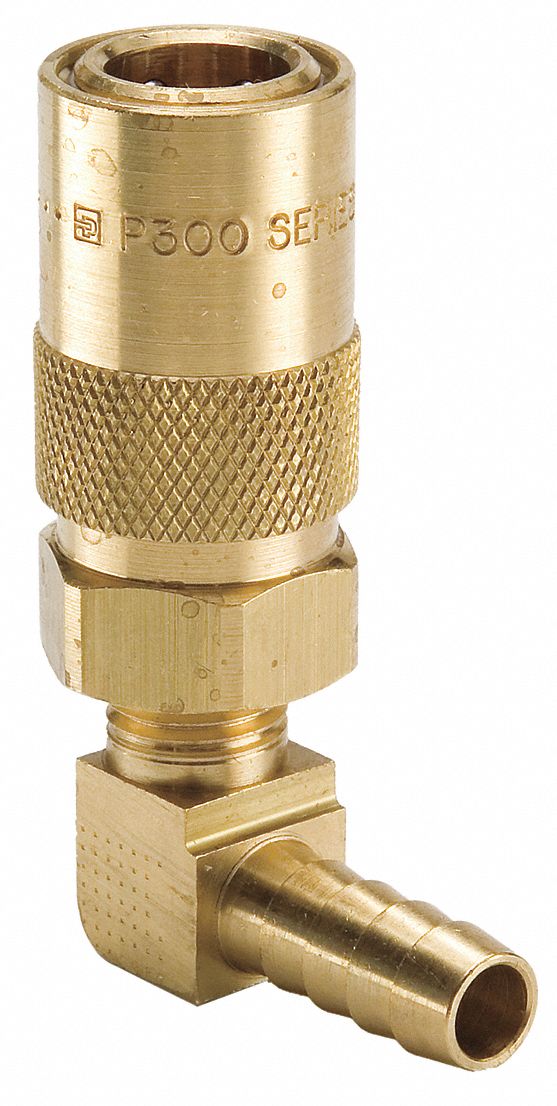 48C207 - Body 1/2 Hose ID 3/8 in Body Brass