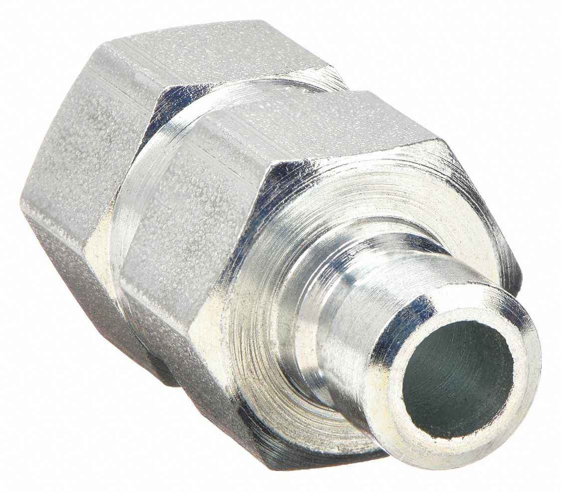 PARKER, 3/8 in Coupling Size, Steel, Hydraulic Quick Connect Hose