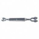 Turnbuckle,  Jaw and Jaw,  Steel,  12 3/16 in Take Up (In.),  10,000 Working Load Limit (Lb.)