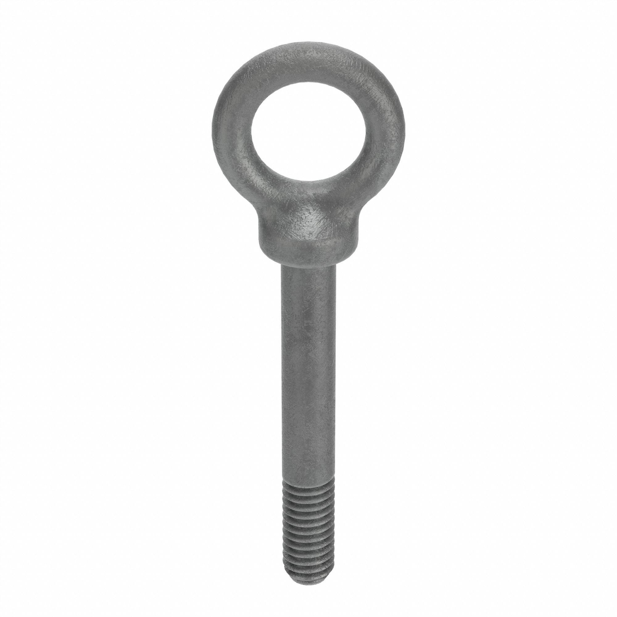 Machinery Eye Bolt: With Shoulder, Grade 8, Steel, Galvanized, 3/4 in Thread Lg, 2 1/4 in Shank Lg