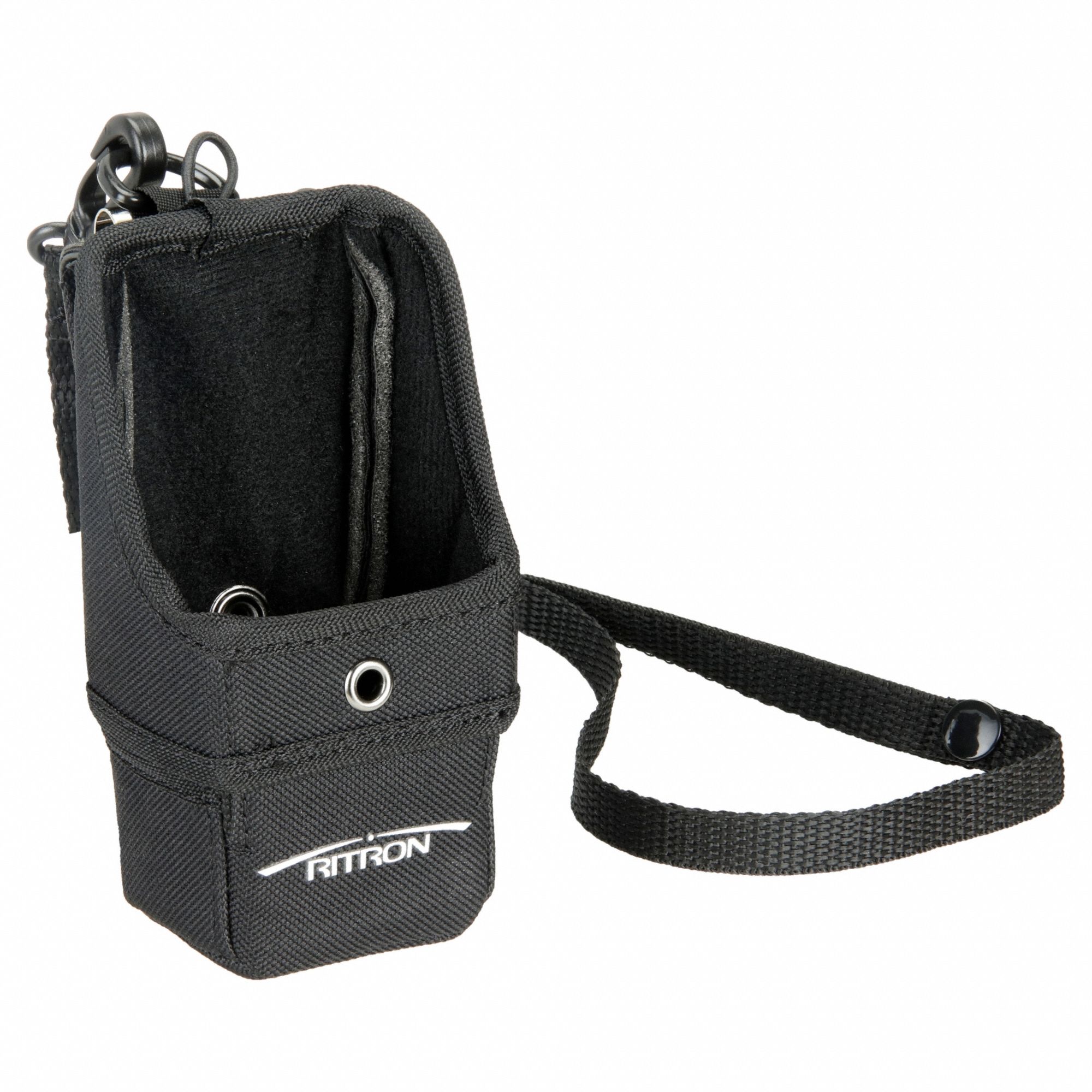 Carry Holster: Fits Ritron, For JMX Series, Black, Nylon, Holsters, Nylon