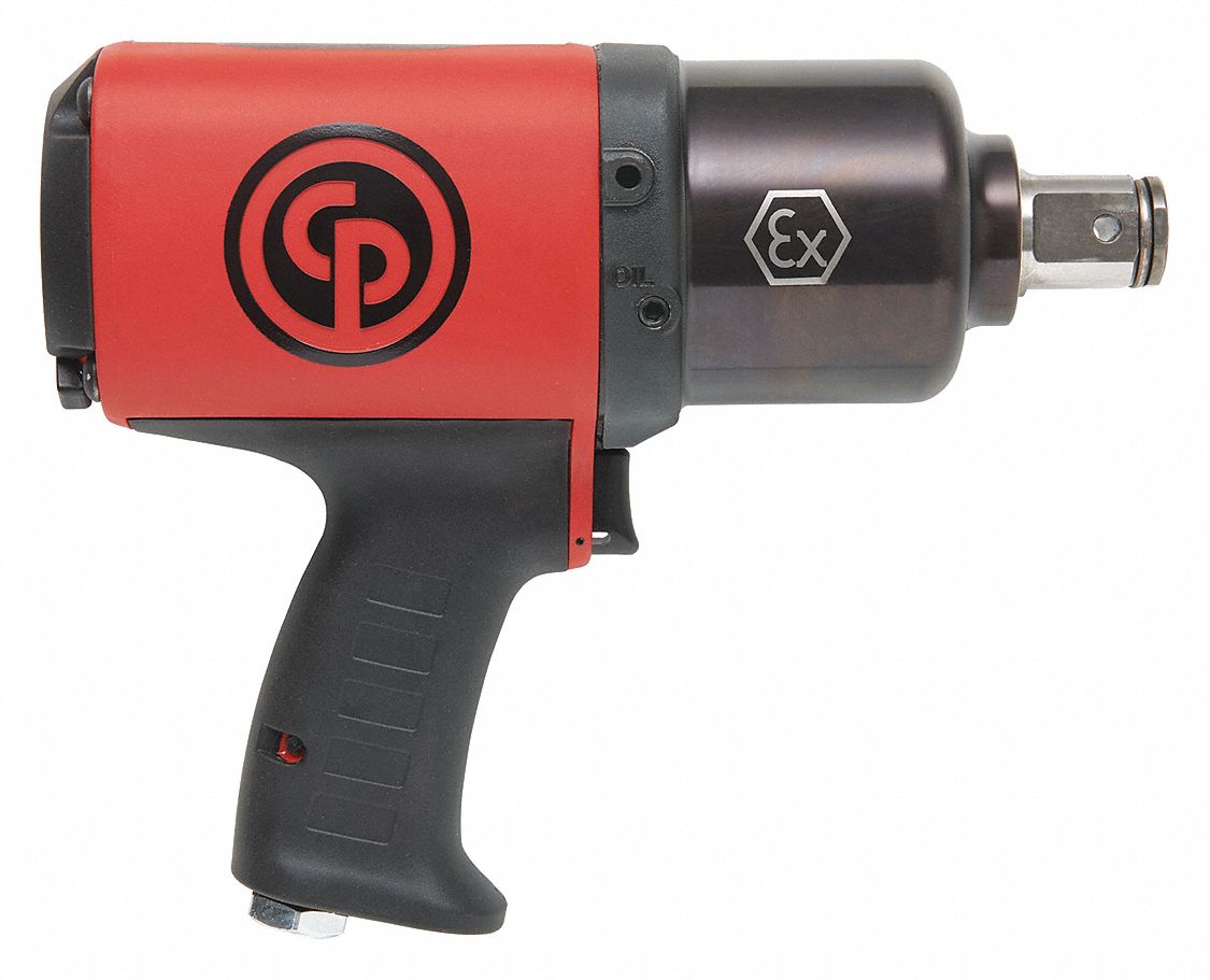 INDUSTRIAL IMPACT WRENCH,PISTOL,1 IN.