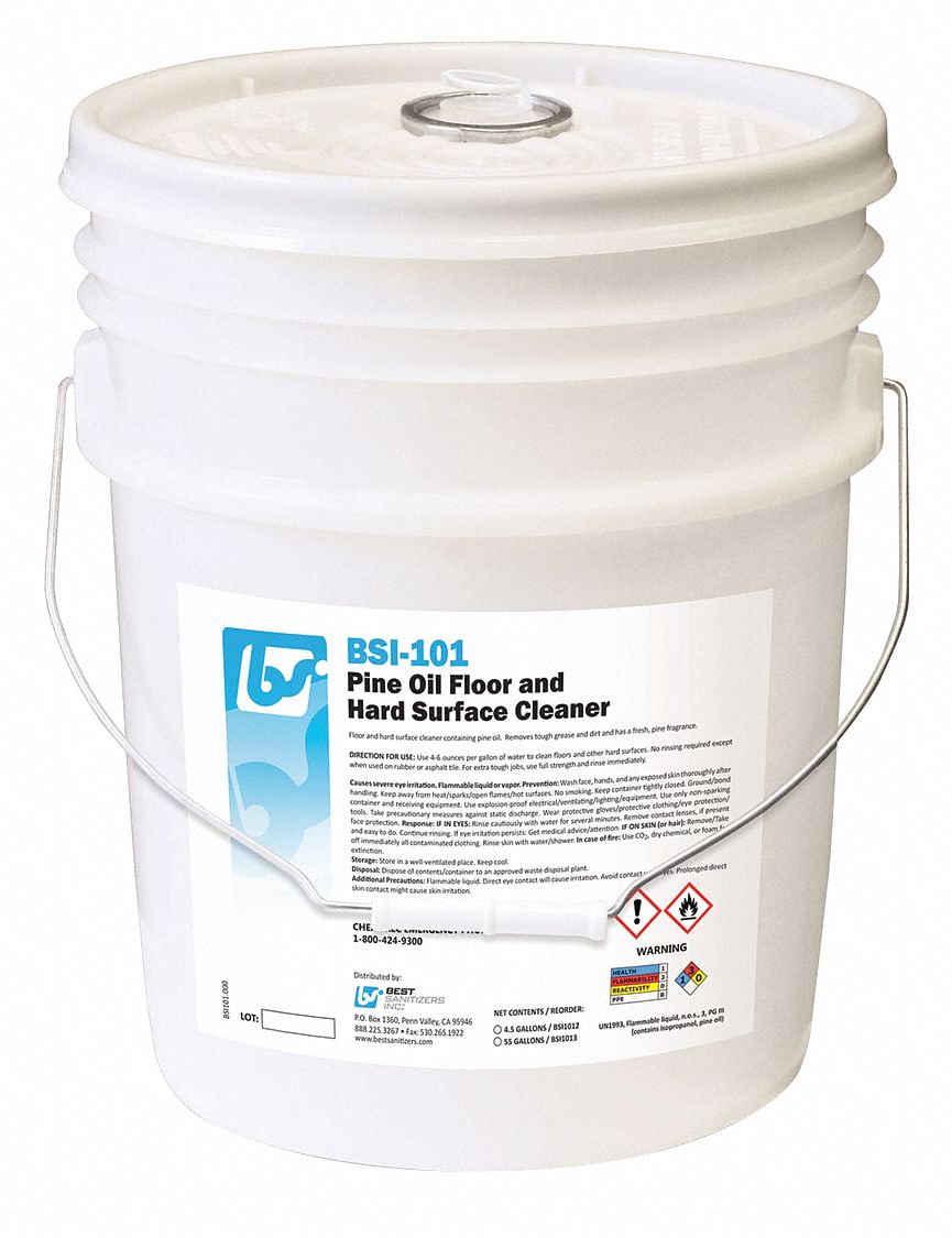 Cleaner: Bucket, Container