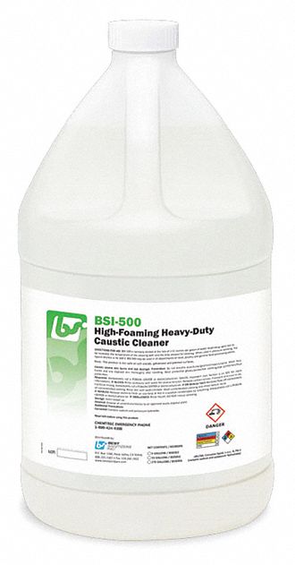 Heavy-Duty Cleaner and Degreaser: Jug, 1 gal Container Size, Unscented, 4 PK