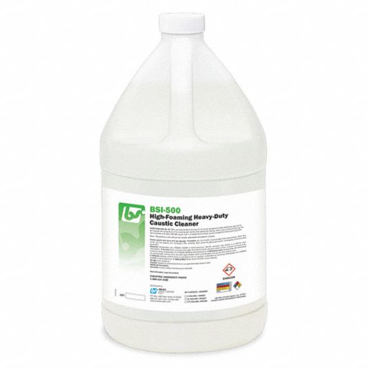 BEST SANITIZERS, INC. Caustic Cleaner, 1 gal, PK 4 - 48FY20|BSI5001 ...