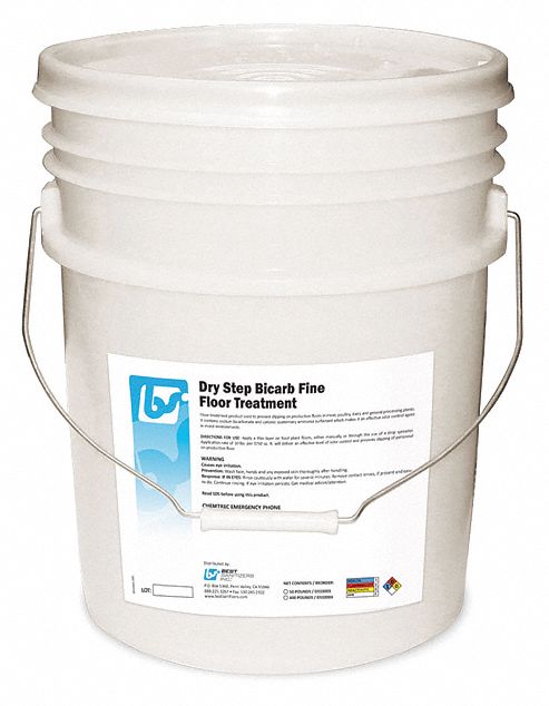 Floor Cleaner: Bucket, 50 lb Container Size, Ready to Use, Granules