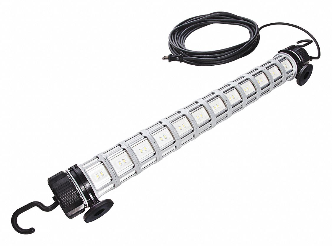 STEELMAN PRO Work Light, 1200 lm, Rectangular, LED, 24" H 48FY31