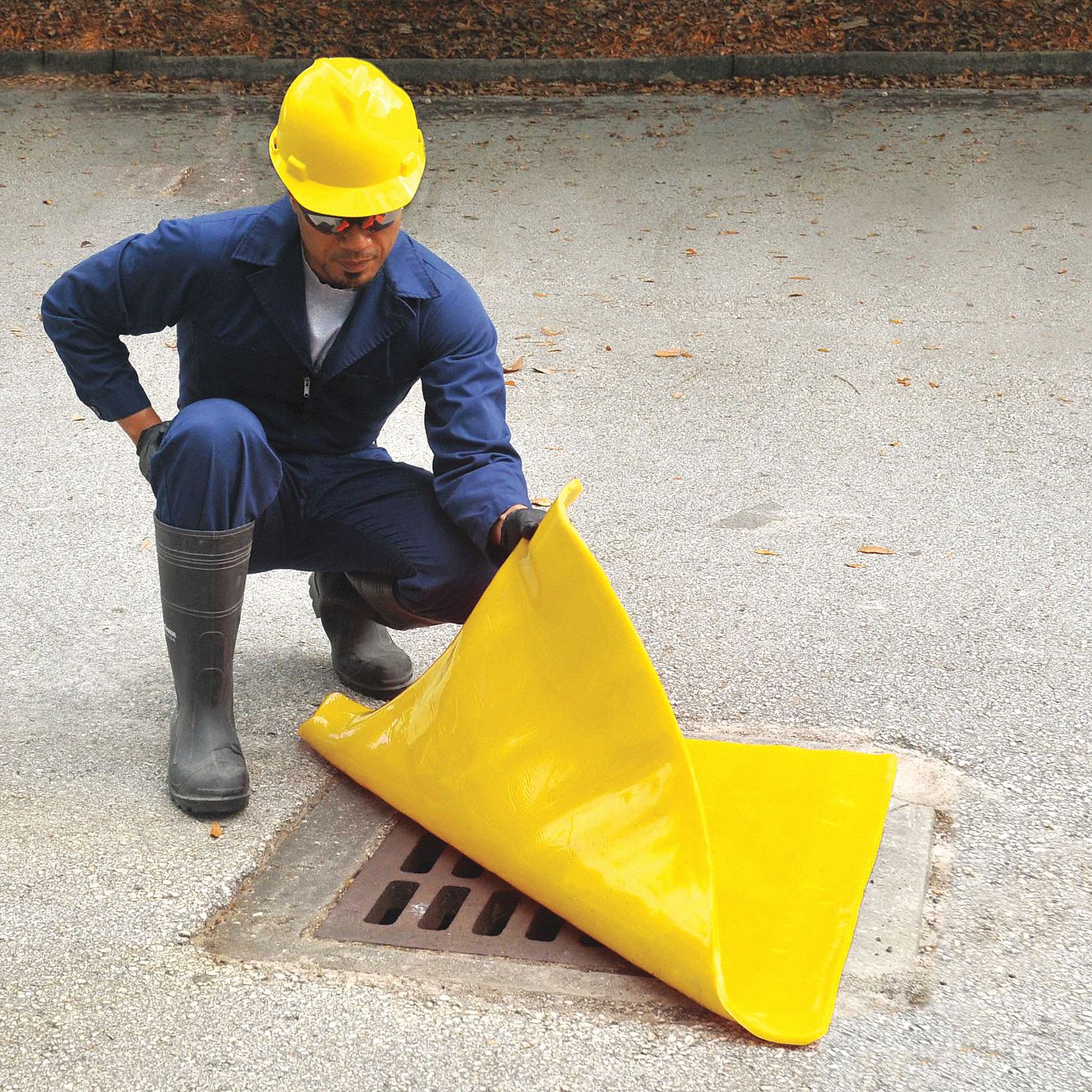 JOINT DE COUVERCLE DE DRAIN, 36 PO X 36 PO, POLYURÉTHANE, JAUNE