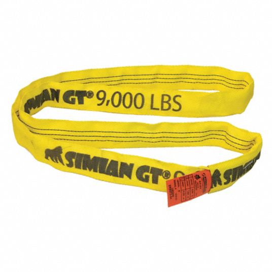 STREN-FLEX SIMIAN GT, Type 5, Polyester, Round Sling - 48GA64