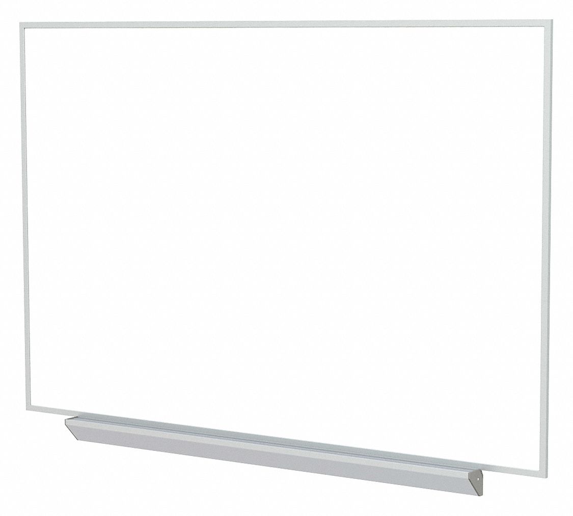 DryErase Brd, Magnetic, Porcelain, 72-1/2"W