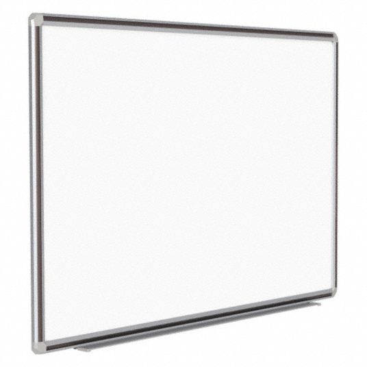 Wall Mounted, 48 in Dry Erase Ht, Dry Erase Board - 48GD11|DFMBK46 ...