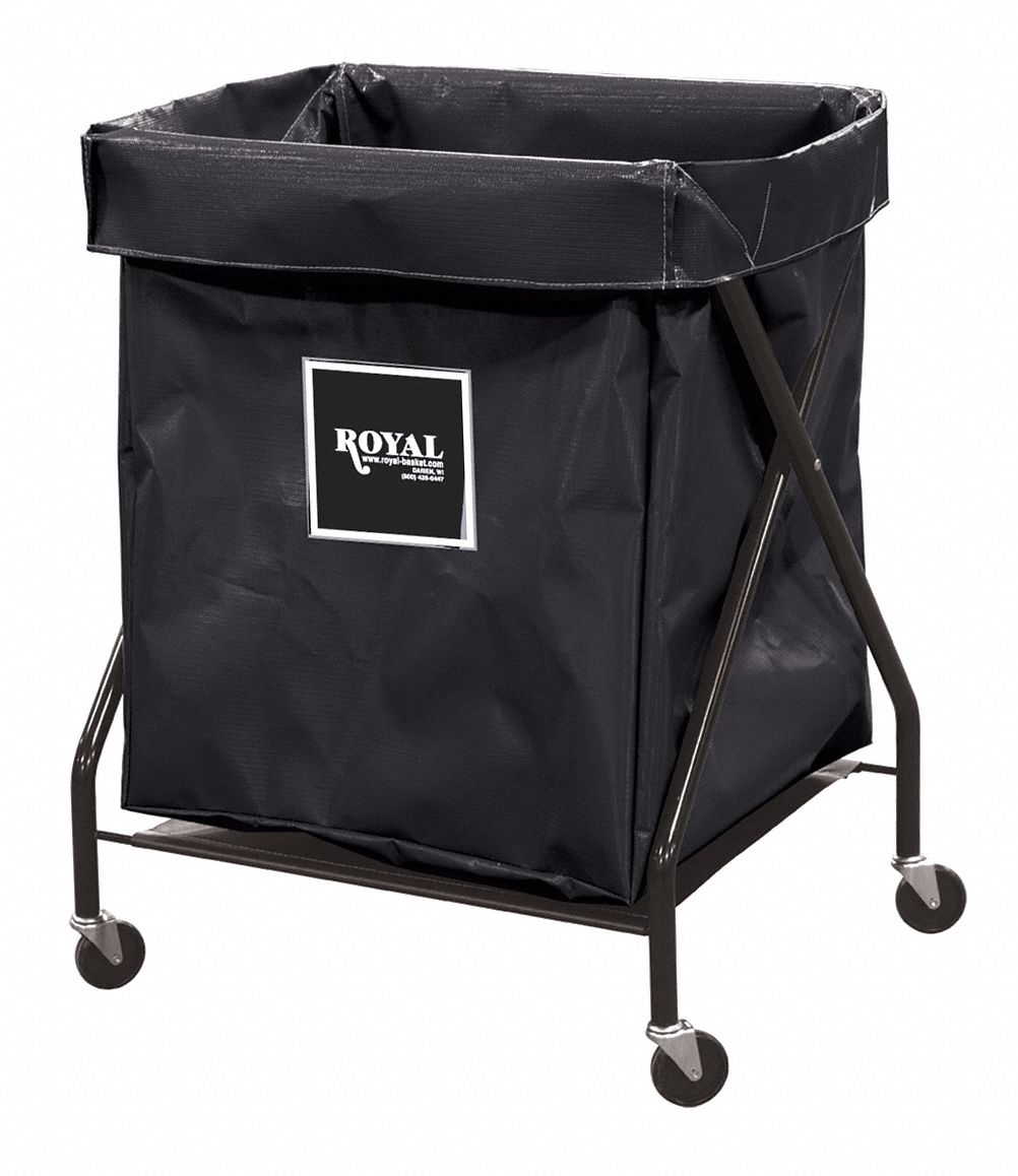 X-FRAME CART,8.9 CU. FT.,BLACK,VINYL