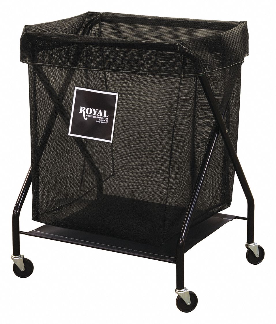 X-FRAME CART,8.9 CU. FT.,BLACK,MESH