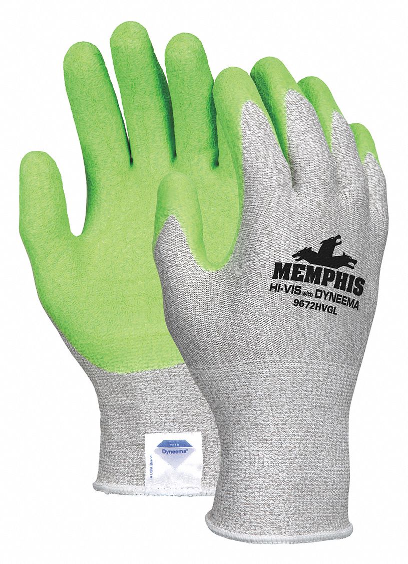 MCR SAFETY CutResistant Gloves, L/9, PR 48GJ439672HVGL Grainger